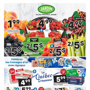 Image de la Promotion Circulaire Jardin du Mont