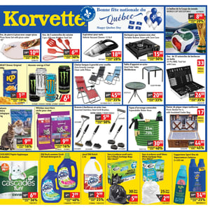 Image de la Promotion Circulaire Korvette