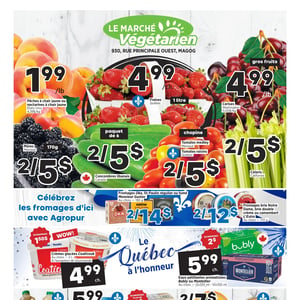 Image de la Promotion Circulaire Marché Végétarien
