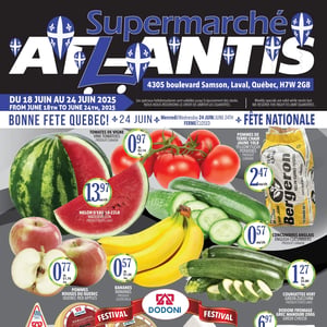 Image de la Promotion Circulaire Supermarché Atlantis