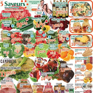 Image de la Promotion Circulaire Marché Le 5 Saveurs