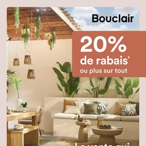 Image de la Promotion Circulaire Bouclair à Boisbriand