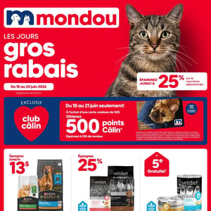 Image de la Promotion Circulaire Mondou