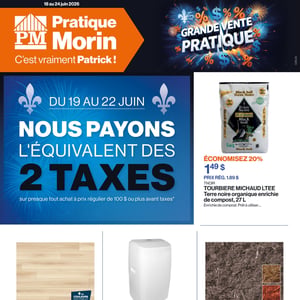 Image de la Promotion Circulaire Patrick Morin à Repentigny