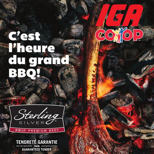 Image de la Promotion Circulaire IGA Coop Nouveau Brunswick - C'est l'heure du grand BBQ