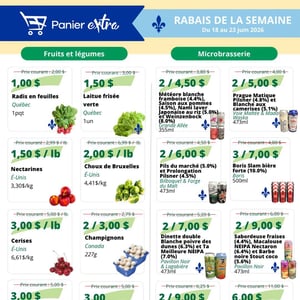 Image de la Promotion Circulaire Panier Extra