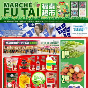 Image de la Promotion Circulaire Marché Fu Tai
