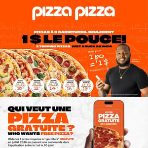 Image de la Promotion Circulaire Pizza Pizza