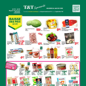 Image de la Promotion Circulaire T&T Supermarché