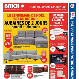 Image de la Promotion Circulaire Brick