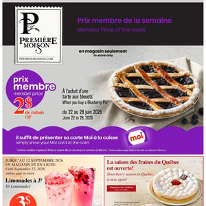 Image de la Promotion Circulaire Première Moisson