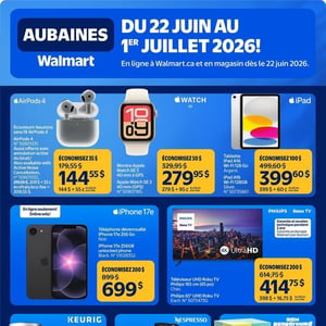 Image de la Promotion Circulaire Walmart - Aubaines