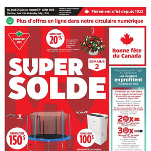 Image de la Promotion Circulaire Canadian Tire