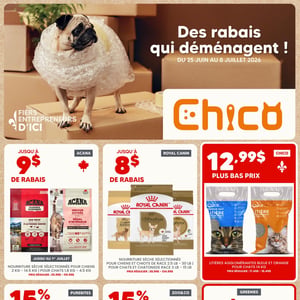 Image de la Promotion Circulaire Chico Boutique d'Animaux
