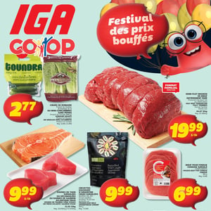 Image de la Promotion Circulaire IGA Coop Nouveau Brunswick