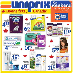Image de la Promotion Circulaire Uniprix