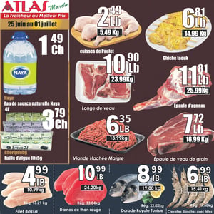 Image de la Promotion Circulaire Marché Atlas