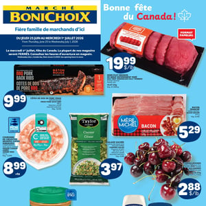 Image de la Promotion Circulaire Marché Bonichoix