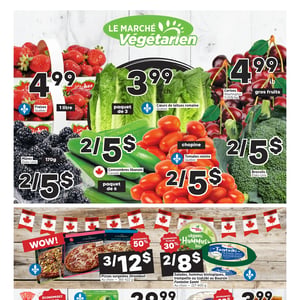 Image de la Promotion Circulaire Marché Végétarien