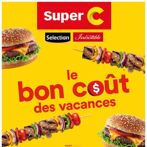 Image de la Promotion Circulaire Super C - Le bon coût des vacances