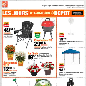 Image de la Promotion Circulaire Home Depot