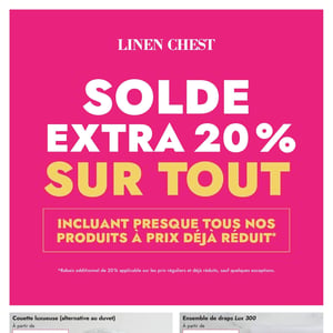 Image de la Promotion Circulaire Linen Chest