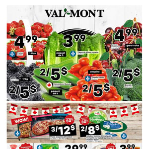Image de la Promotion Circulaire Val-Mont