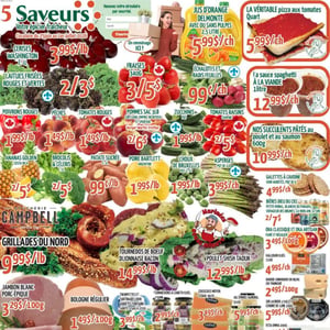 Image de la Promotion Circulaire Marché Le 5 Saveurs