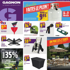 Image de la Promotion Circulaire GAGNON - La Grande Quincaillerie