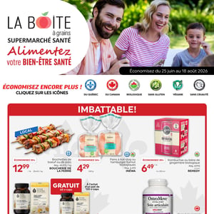 Image de la Promotion Circulaire La Boite à Grains