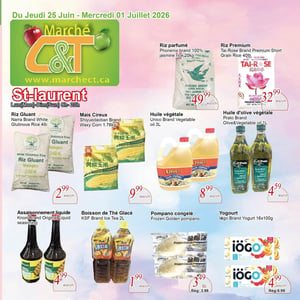 Image de la Promotion Circulaire Marché C & T - St-Laurent