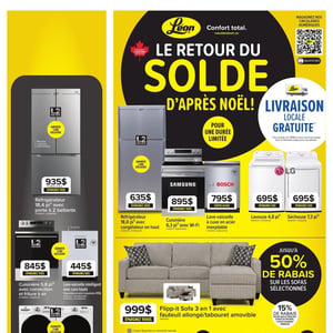 Image de la Promotion Circulaire Meubles Léon