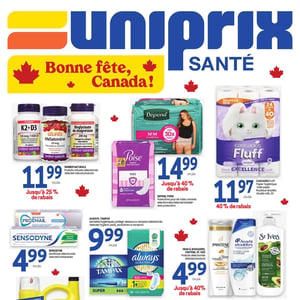 Image de la Promotion Circulaire Uniprix - Santé à Longueuil