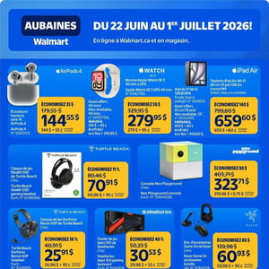 Image de la Promotion Circulaire Walmart - Aubaines à Longueuil