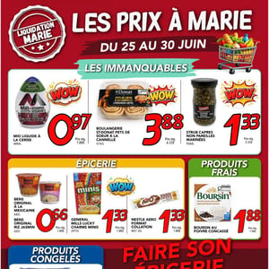 Image de la Promotion Circulaire Liquidation Marie
