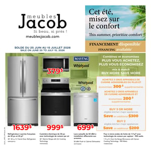 Image de la Promotion Circulaire ​Meubles Jacob