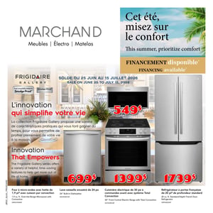 Image de la Promotion Circulaire Meubles Marchand - Cet Été misez sur le Confort
