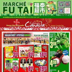 Image de la Promotion Circulaire Marché Fu Tai