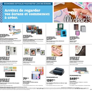 Image de la Promotion Circulaire Michaels à Lévis