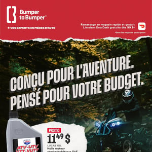 Image de la Promotion Circulaire Bumper to Bumper à Lévis