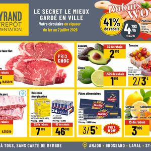 Image de la Promotion Circulaire Mayrand Entrepôt D'alimentation