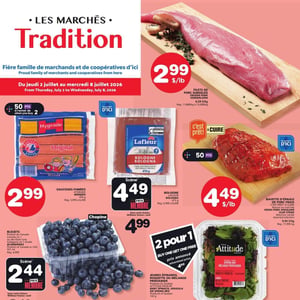 Image de la Promotion Circulaire Les Marchés Tradition