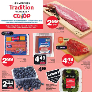 Image de la Promotion Circulaire Les Marchés Tradition - Nouveau-Brunswick