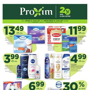 Image de la Promotion Circulaire Proxim
