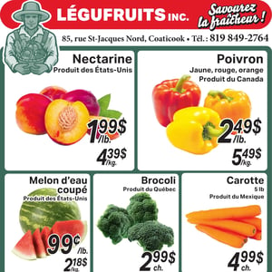 Image de la Promotion Circulaire Légufruits