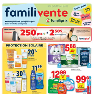 Image de la Promotion Circulaire Familiprix