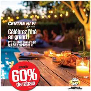 Image de la Promotion Circulaire Centre HI-FI à Montréal
