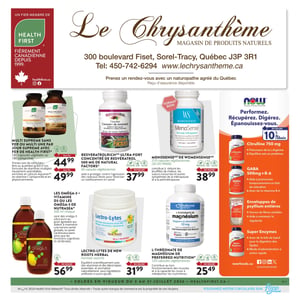 Image de la Promotion Circulaire Le Chrysanthème à Sorel-Tracy
