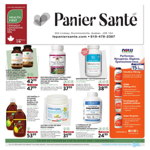 Image de la Promotion Circulaire Panier Santé à Trois-Rivières
