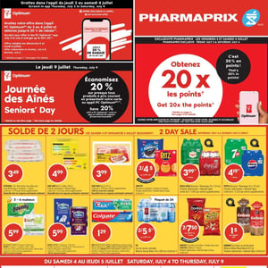 Image de la Promotion Circulaire Pharmaprix à Montréal